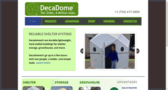 Desktop Screenshot of decadome.com